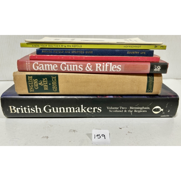 LOT OF 7 - EUROPEAN FIREARMS REFERENCE BOOKS
