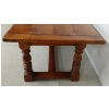 Image 2 : DINING TABLE - CHERRY TOP - REFECTORY-STYLE - VICTORIAN