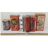 Image 2 : LOT OF 6 - VINTAGE TINS - INCL RITZ & OREO