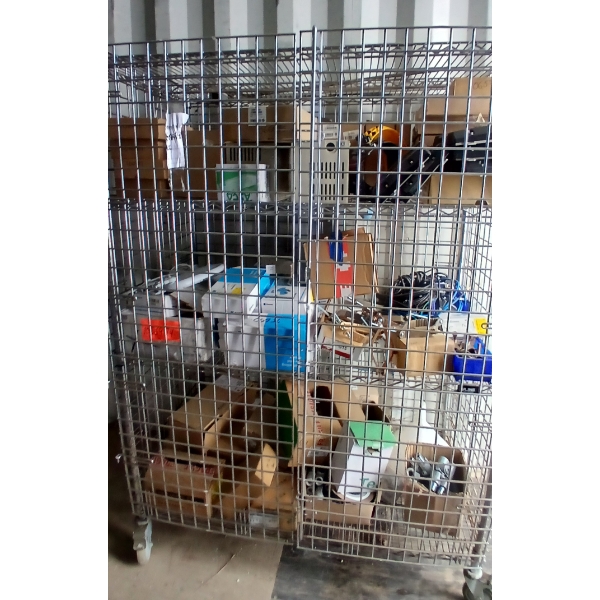 SHELF LOT - INDUSTRIAL CONTENTS - SHELF NOT INCLUDED