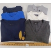 Image 1 : LOT OF 6 - MEN'S SWEATER, T-SHIRTS & BUTTON-UPS - MFG TAYLOR GREY, CLASSIFIED, BRIXTON, ETC