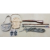 Image 1 : JOB LOT - SHELL DECOY PIC-N-PAC, RIFLE STOCK, BELL COCKING AID, ETC 