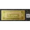 Image 2 : 1928 U.S. $20 BANKNOTE - 24K GOLD LEAF