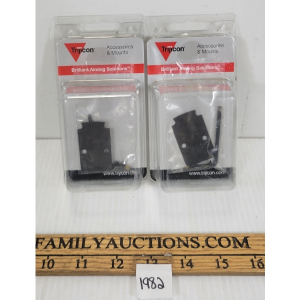 LOT OF 2 - TRIJICON RMR MOUNTING KITS
