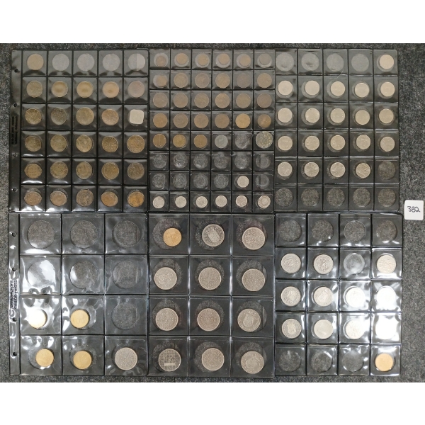QTY OF 1881-1989 MISC NETHERLANDS COINS