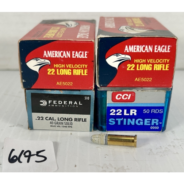 AMMO: 200X FEDERAL & CCI .22 LR 