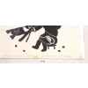 Image 3 : "WOMAN SCALING SEALSKIN" BY KENOJUAK ASHEVAK (1927 - 2013) - STONECUT
