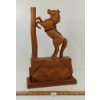 REARING CIRCUS HORSE - HAND CARVED BY R. LAGASSE