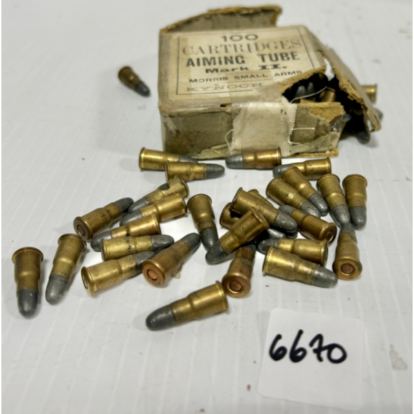 AMMO: APPROX 100X MORRIS SHORT MKII