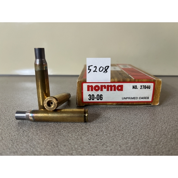 BRASS: 20X NORMA .30-06