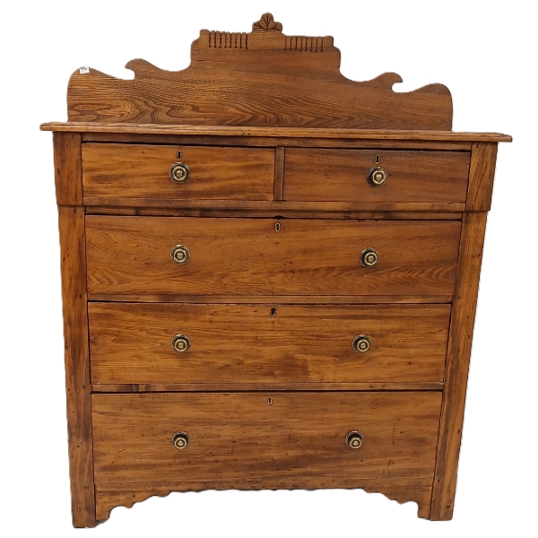 ELM? 5 DRAWER DRESSER