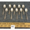 SET OF 10 - BIRKS STERLING SILVER TEASPOONS