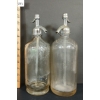 Image 3 : LOT OF 2 - KAY BEVERAGES & VAPOR CITY BOTTLING - CLEAR ACID-ETCHED - SELTZER BOTTLES
