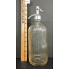 Image 3 : ROCK CREEK GINGER ALE CO. - CLEAR EMBOSSED ROCK CREEK DESIGN - 26OZ SELTZER BOTTLE