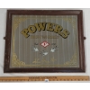 Image 1 : POWERS IRISH WHISKEY FRAMED MIRROR SIGN