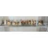 Image 2 : QTY OF RED ROSE WADE FIGURINES W/ SHELF