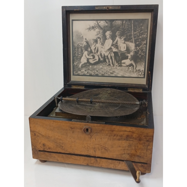 SYMPHONION DISC MUSIC BOX - C. LATE 19TH CENTURY