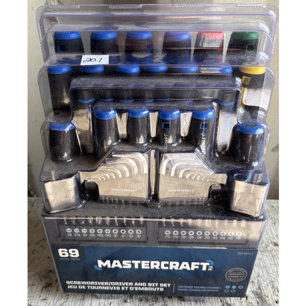 MC 60 PCS DRIVER & BIT SET - AS NEW