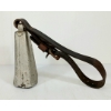 Image 3 : CAST COW BELL W/ LEATHER STRAP