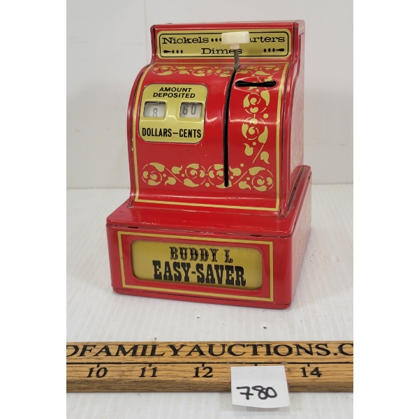 BUDDY L EASY-SAVER COIN BANK