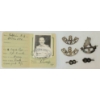 Image 2 : LOT OF 6 - CAPT. F.G. RATCLIFFE 8TH PUNJAB REG'T ID CARD & BADGES