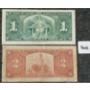 Image 2 : LOT OF 2 - 1937 CDN $1 & 2 BANKNOTES