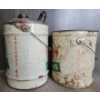 Image 4 :  LOT OF 2 - SUPERTEST LUBRICANT PAILS - 5 GAL