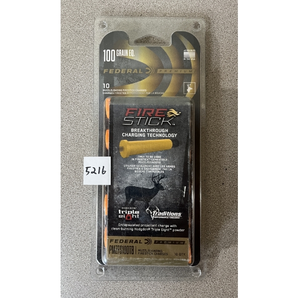 POWDER: 10X FEDERAL FIRESTICK 100GR. 