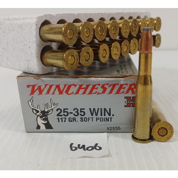 AMMO: 20X W-W SUPER X .25-35 WIN - 117GR - SP