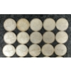 Image 2 : LOT OF 22 - 1968 CDN 25 CENT COINS 