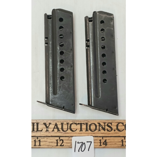 LOT OF 2 - SIG-SAUER P220 9MM MAGS - PAL REQ.
