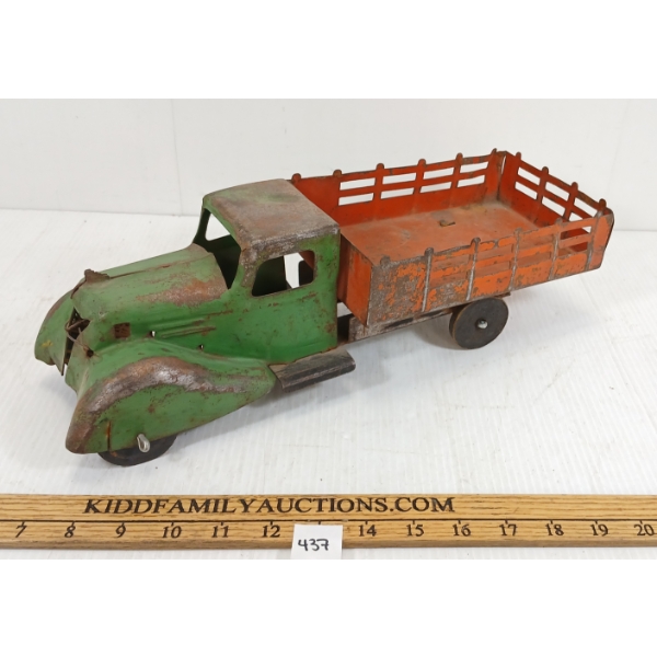 PRESSED STEEL STAKE TRUCK