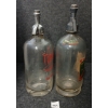 Image 3 : LOT OF 2 - ROWLANDS SODA WATER & TIERNEY'S - CLEAR ACID-ETCHED - SELTZER BOTTLES