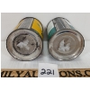 Image 5 : LOT OF 2 - WHITE ROSE TUNE LUBRICANT 4OZ CANS