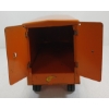 Image 8 : LINCOLN TOYS PRESSED STEEL VAN LINES TRUCK W/ TRAILER