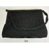 Image 3 : JOSEF BLACK BEADED HANDBAG