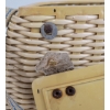 Image 4 : LOT OF 2 - EAGLE CLAW WIRE BASKET & FISHING CREEL