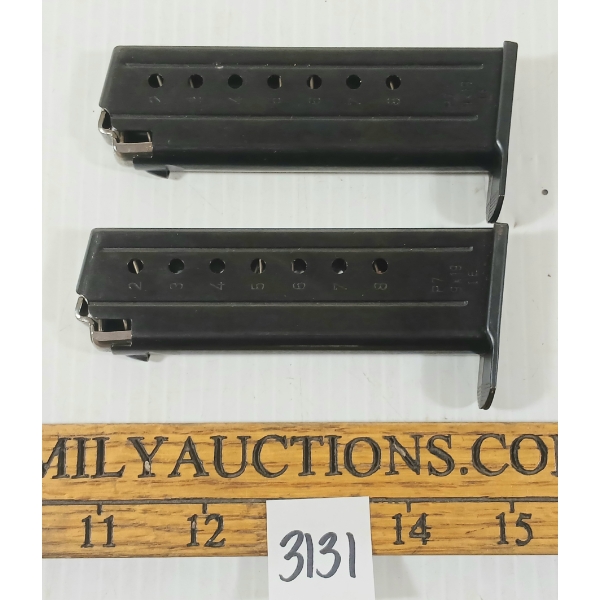 LOT OF 2 - H&K P7 9MM MAGS - PAL REQ.