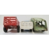 Image 4 : LOT OF 3 - TONKA PRESSED STEEL CAR HAULER, JEEP PICKUP & FARM TRAILER