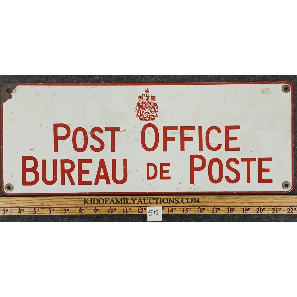 POST OFFICE / BUREAU DE POSTE - SSP SIGN
