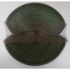 Image 6 : CERAMIC HARP BY STEVE WEBSTER (PRS CDN CONTEMPORARY ARTIST) - BRONZE & METAL SCULPTURE 