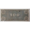 Image 2 : 1864 CONFEDERATE STATES OF AMERICA $100 BANKNOTE