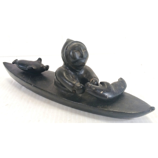 SEAL HUNTER BY LUCASSIE KIMARLUK (PRS CDN ARTIST) - STONE
