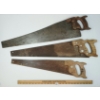 Image 1 : LOT OF 3 - DISSTON & SUPERIOR HAND SAWS 