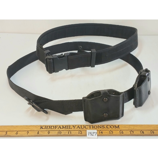 LOT OF 2 - TACTICAL BELTS