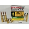 Image 1 : AMMO / BRASS: 38X LIVE & 22X BRASS 7MM REM MAG, MIXED 150/155/175GR. 