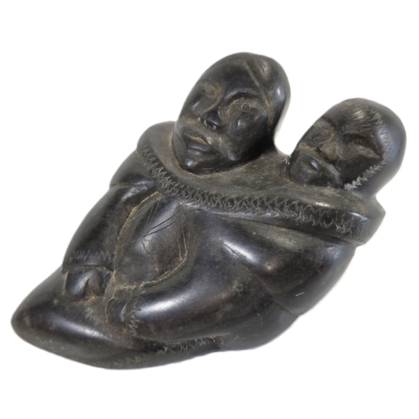 WOMAN W/ CHILD BY ANNIE NOVALINGA (PRS CDN ARTIST) - STONE