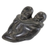 Image 1 : WOMAN W/ CHILD BY ANNIE NOVALINGA (PRS CDN ARTIST) - STONE
