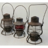 Image 1 : LOT OF 3 - G.T.R., H.L.P. & DRESSEL LANTERNS