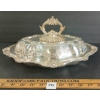 Image 2 : SILVERPLATED SERVING TRAY W/ LID